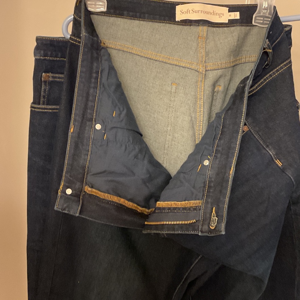 Soft Surroundings Women’s
Deep Indigo Relaxed Jeans